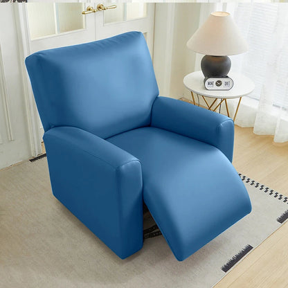 Pu Leather Recliner Sofa Cover Highly Elastic Slipcover for 1 Seater Reclining Armchair Stretch Furniture Protector Home Decor