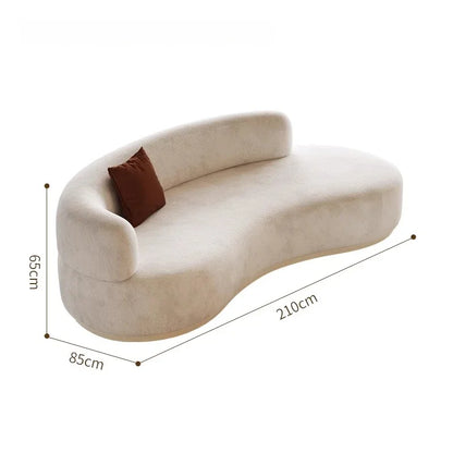 Modern Sofas Romantic Comfortable Adult Divano Balcony Furniture Cream Wind Aesthetics Sofas Lounge Luxury Gaming Lazy Nordic
