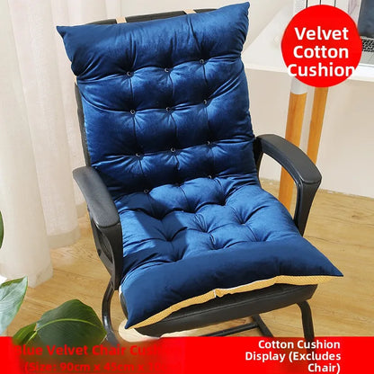 Thickened Office Chair Pad Modern Simple Style Four Seasons Universal Office Chair Cushion Sofa Backrest Pad for Rocking Chair