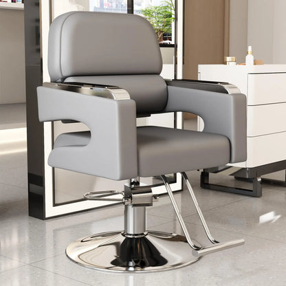 Creative Luxury Barber Chairs Modern Simple Style Minimalist Salon Chairs Space Saving Italian Friseurstuhl Salon Furniture