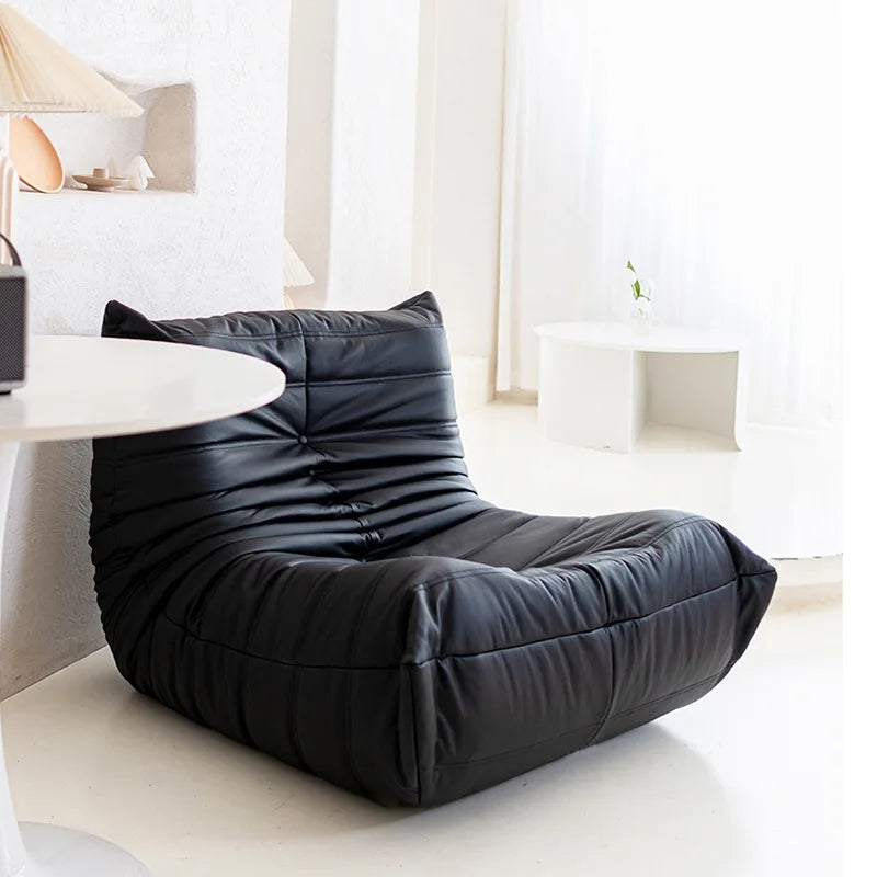 MOMO Caterpillar Sofa Simple Casual Lazy Sofa Creative Furniture Nordic Tatami Single Sofa Recliner Celebrity Balcony