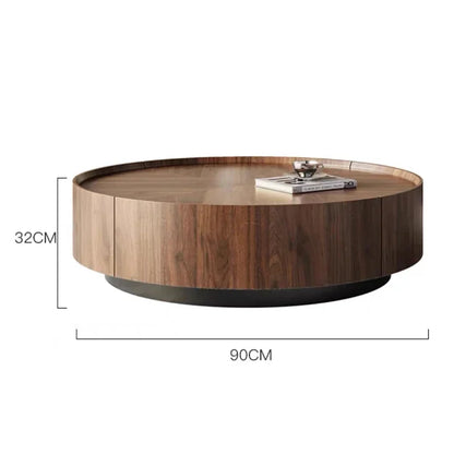 Nordic Solid Wood Coffee Table Modern Simple Originality Round Coffee Table Sofa Side Living Room Home Furniture Salontafel FYCT