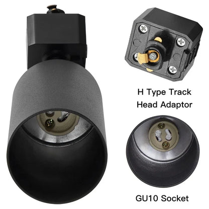 gu10 Light Fixture GU10 Track Light Set Smart Spotlights Replace Dimming Rail Lighting Kitchen Spot Light ceiling 110V Light