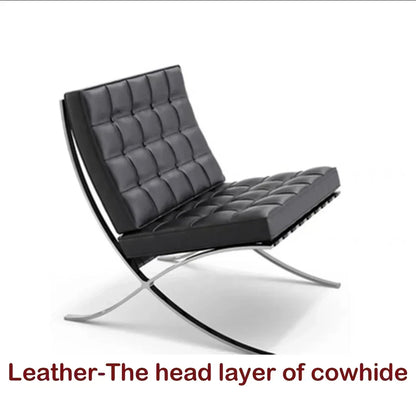 Designer Basarona Single Sofa Chair Balcony Business Guest Negotiation Reception Office Living Room Bedroom Leisure Furniture HY