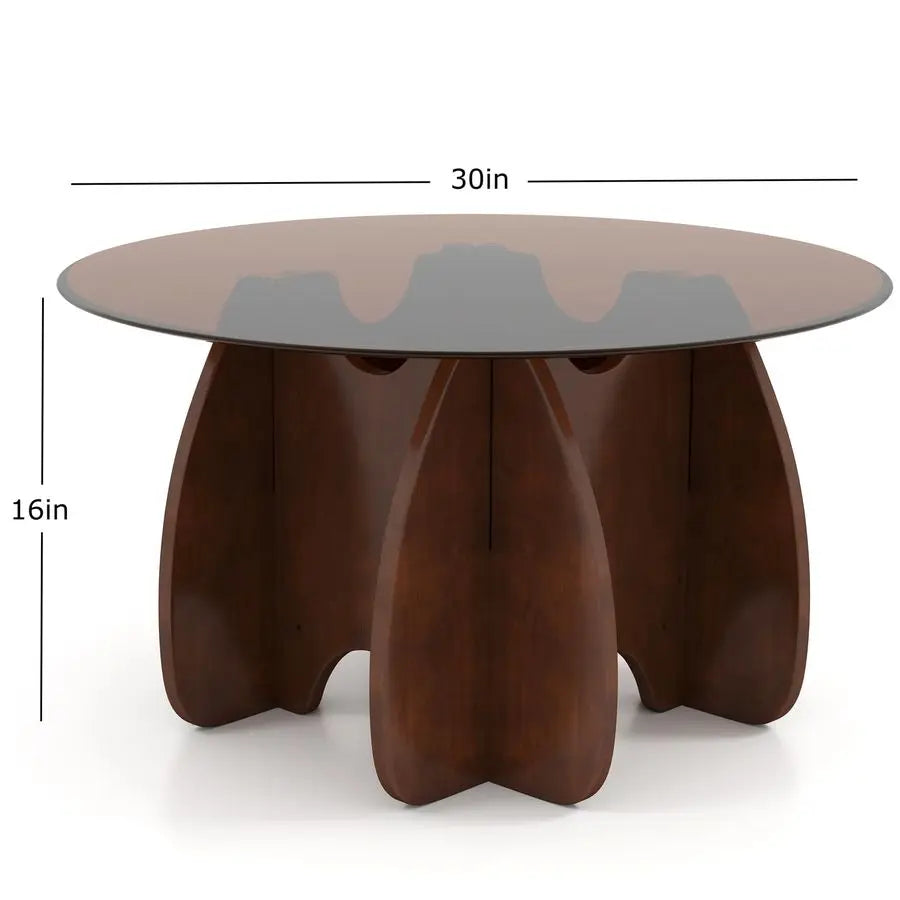 Unique Display Coffee Table Clear Ornaments Aesthetic Minimalist Coffee Table Luxury Design Mesa Centro Salon Home Furniture