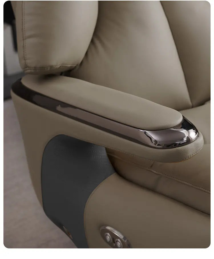 Smart Electric Executive Office Chair with Ventilation - Reclining Massage CEO Chair for Home Professional Use Furniture JT40