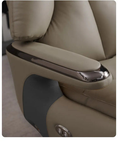 Smart Electric Executive Office Chair with Ventilation - Reclining Massage CEO Chair for Home Professional Use Furniture JT40