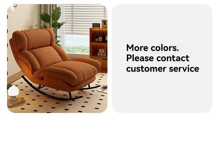 Lazy Sofa, Rocking Chair, Lounge Chair, Balcony, Home Use Leisure Chair, Reclining or Sleeping, Living Room Rocking Chair