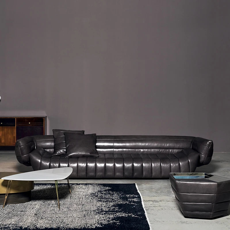 Living Room Home Furniture Italian Modern Design Sofa for Four Nordic Style Velvet Fabric Sofa Set