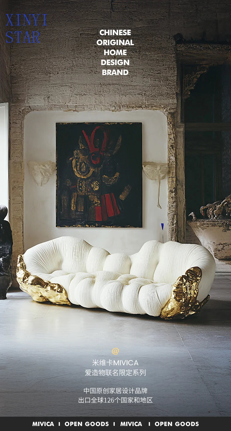 Art aesthetics sofa villa postmodern furniture high luxury