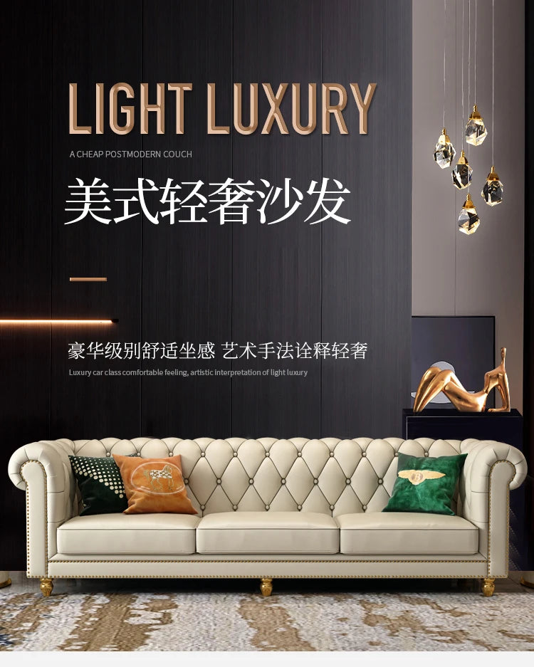 Nordic Modern Leather Sofas Luxury Sectional Single Loveseat Lounge Couch 3 Piece Designer Divano Soggiorno Furniture Home