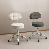 Big work stool hair cutting chair rotating lifting round stool pulley hair salon special beauty stool
