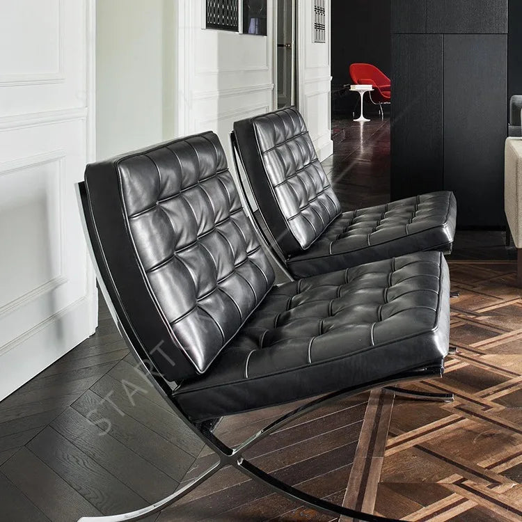 Stylish Barcelona Single, Sofa Chair For, High End Living Room, Italian Designer Lazy, Coffee Sofa Cozy
