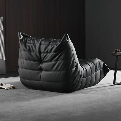 Caterpillar Floor Sofa Lazy Chair Single Seat High Density Foam Recliner Modern Lounge Couch for Bedroom Living Room Balcony