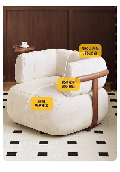 Comfortable Pedicure Living Room Chairs Sofa Arm Gaming Beach Throne Chairs Modern Lazy Outdoor Wooden Fauteuil Home Furniture