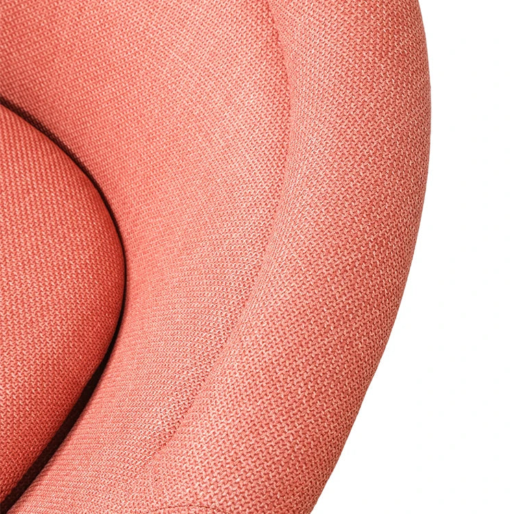 Living Room Lounge Chairs for Home Hotel Salon Villa Luxury Modern Round Fabric Leisure Sofa Chair