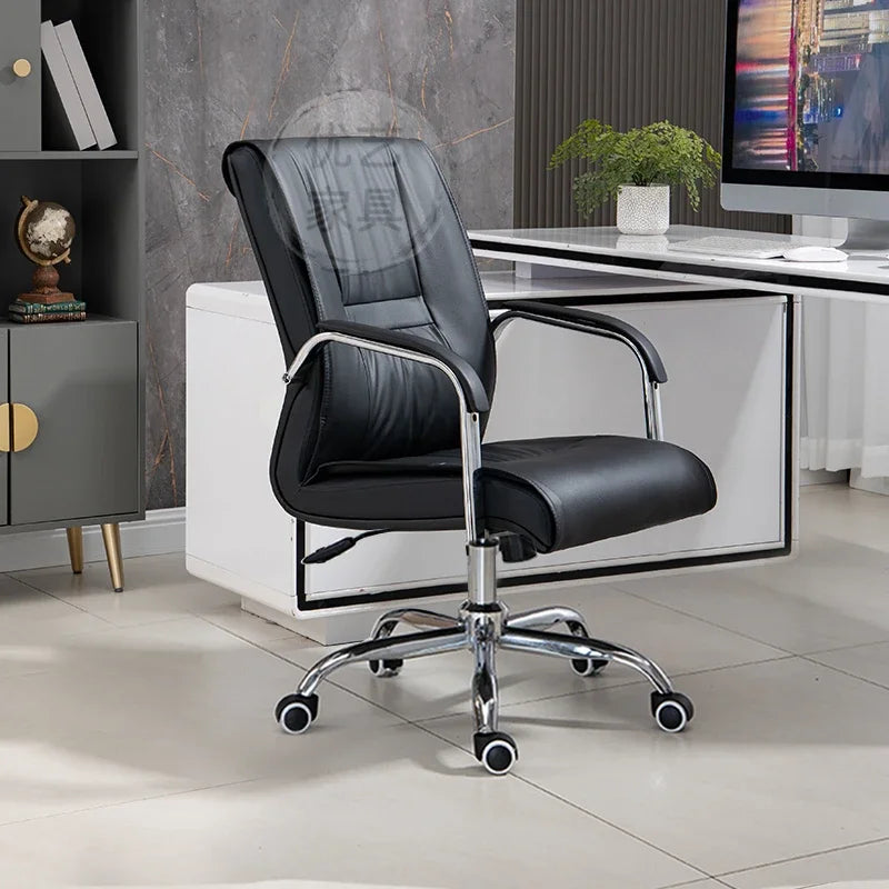 Office chair comfortable sedentary computer boss meeting rotating lift staff chair