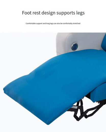 Luxury Infusion Chair with Arm Support and Soft Cushion Electric Medical Seating for Comfort IV Therapy in Clinic or Hospital