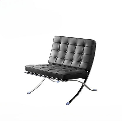 Stainless Steel Relaxing Chair Sturdy and Durable Single-person Sofa Chair Modern Leisure Chair Luxury Living Room Furniture