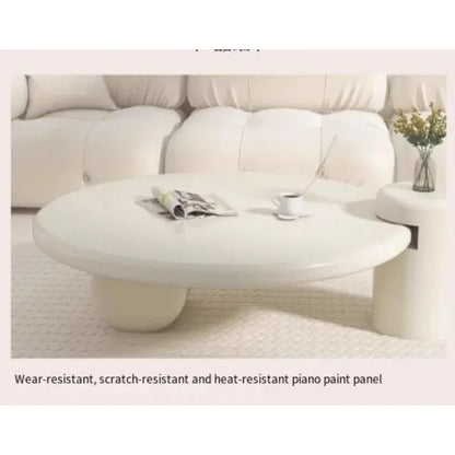 Lamps Modern Round Simple Table Nordic Smart Glamour Premium Design Coffee Tables Small White Cute Mesa De Centro Furniture