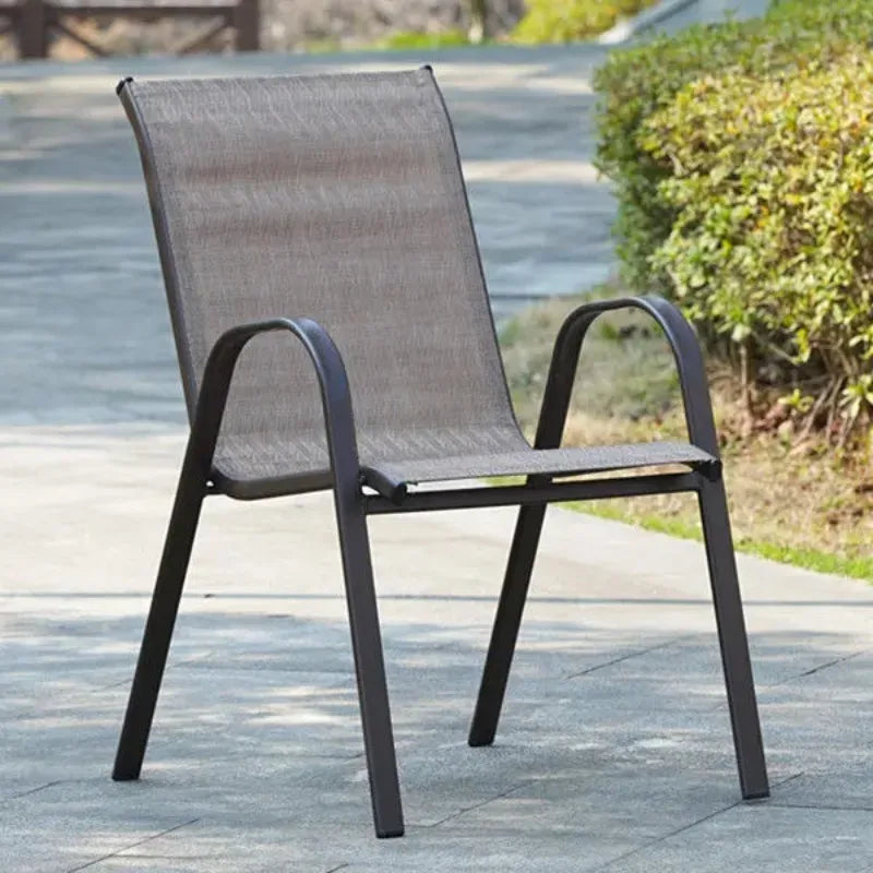 Outdoor, Leisure, Wrought Iron, Backrest Chair, Courtyard, Terrace, Chair, Stool, Living Room, Bedroom