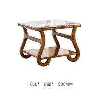 Head Layer Cowhide Living Room Luxury Coffee Table Modern Soggiorno Home Furniture