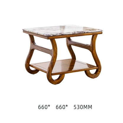 Head Layer Cowhide Living Room Luxury Coffee Table Modern Soggiorno Home Furniture