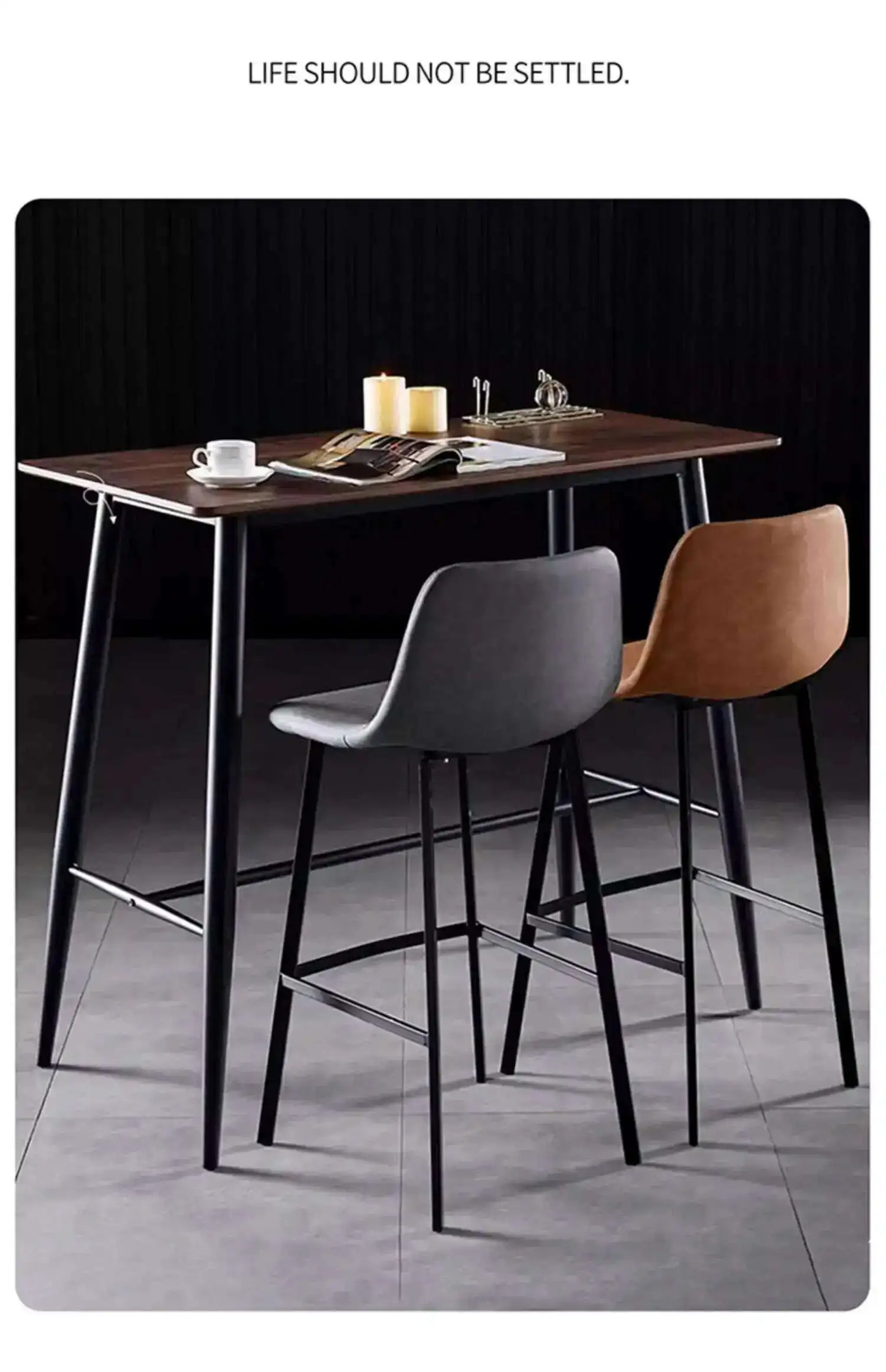 Luxury Office Bar Chair, Scratch resistant Outdoor European Bar Chair, Living Room Design, Taburetes Altos Cocina Home Furniture