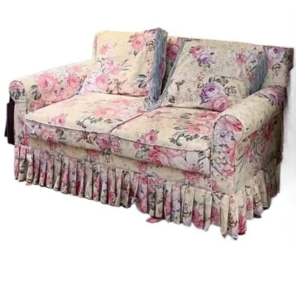 Double Designer Living Room Sofa Europe Floor Romantic Apartment Sofa Elegant Luxury Muebles Para El Hogar Home Furniture