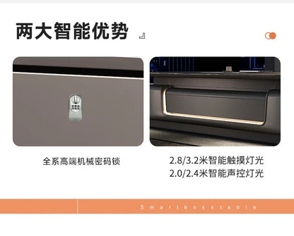 Light luxury boss Advanced minimalist modern CEO and Chairman's office table office furniture Computer desk Room desks