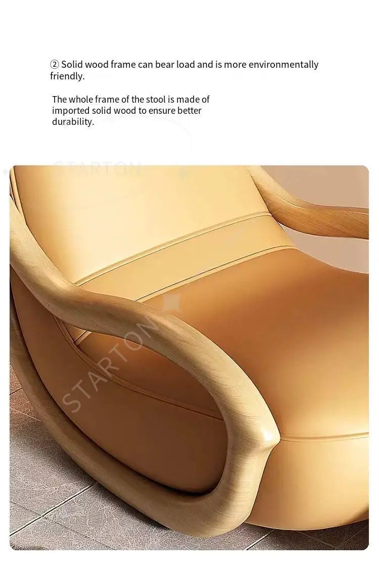 Italian Living Room Chair, Simple White Design, Lazy Designer Recliner, Comfy Armchair Sofa, Fauteuil Salon Home Furniture