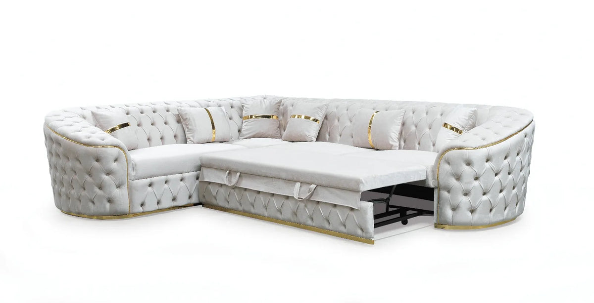 Modern Comfortable Corner Sofa Set for Living Room Home Furniture with Stylish Hall Application
