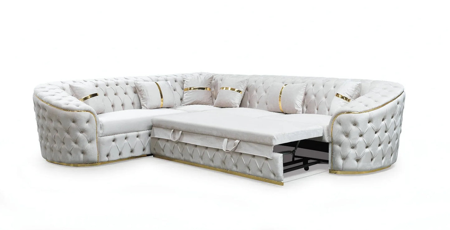 Modern Comfortable Corner Sofa Set for Living Room Home Furniture with Stylish Hall Application