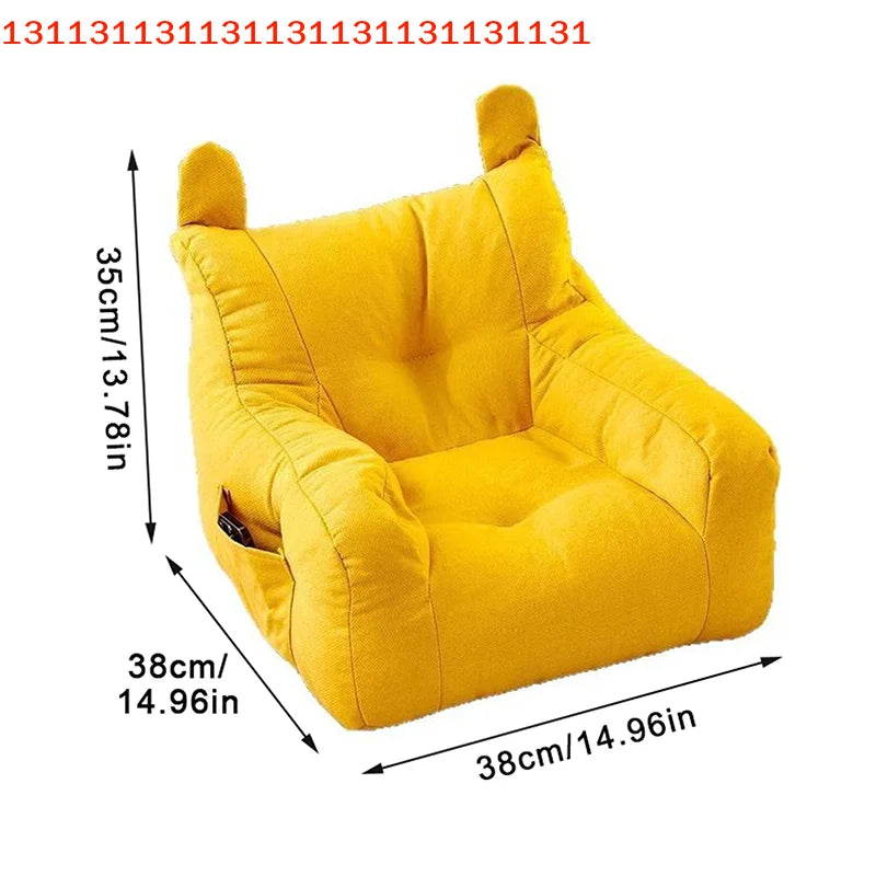 Lazy Sofa With Storage Bag Children's Bear Sofa Chair For Boys And Girls Soft Small Sofa Chair Comfortable Ergonomic Living Room