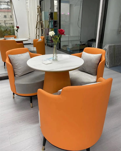 Office Furniture Set Meeting Table And Chairs Combination for Reception Room Lounge Sofa And Coffee Table