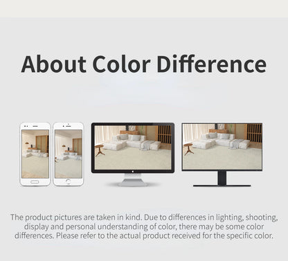 VIKAMA Blue Striped Living Room Rug Light Luxury Sofa Coffee Table Mat Retro Bedroom Lounge Large Area Carpet Home Decor