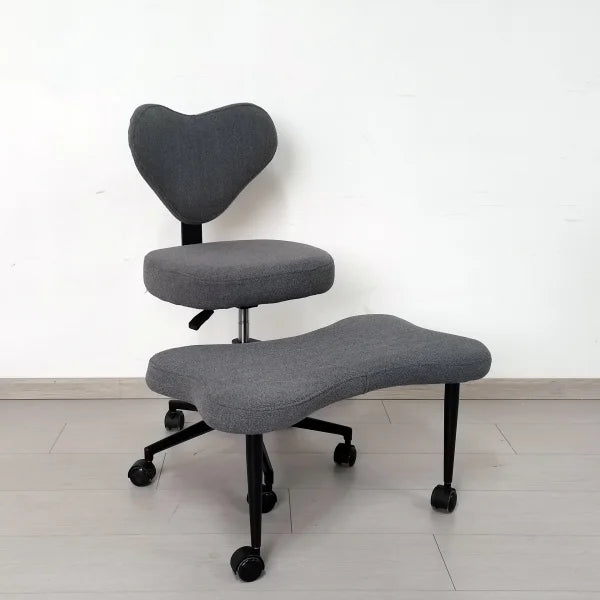 Cross Legged Office Chair – Meditation Seat with Lumbar Support for Desk Work, Yoga & Mindfulness Comfortable & Space-Saving