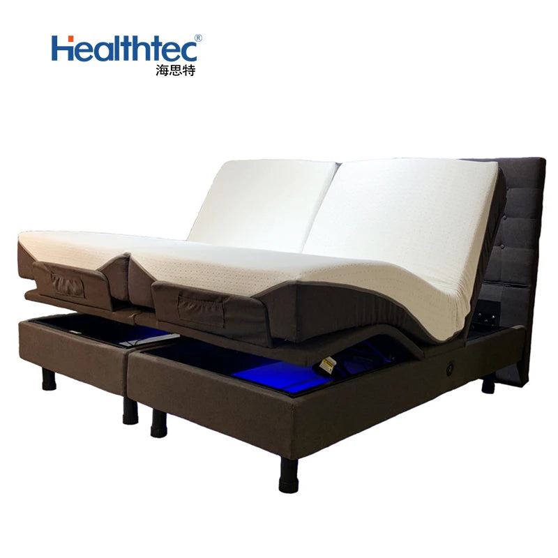 Split King Adjustable Bed Slats Okin Motor Electric Adjustable Bed Split King Size Adjustable Electric With Massage Bed