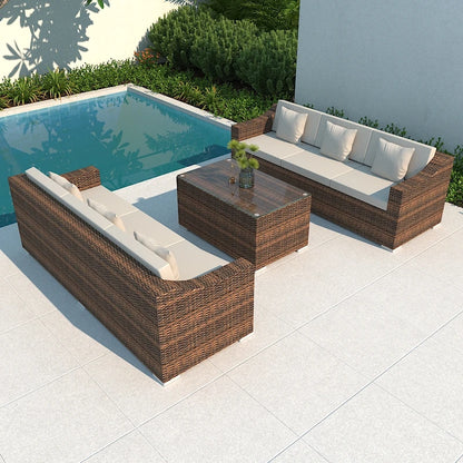 # Rattan Outdoor Wicker Patio Garden Sofa Fancy Sofa and Table Sets