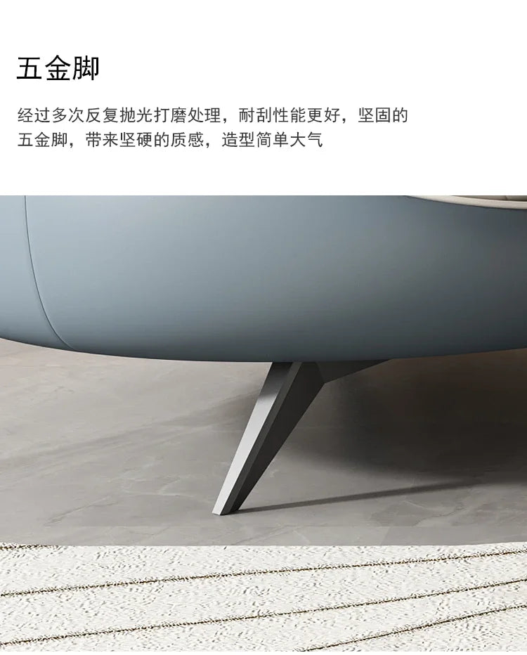 xx1Modern curved sofa living room deck chair hotel homestay leisure beauty couch