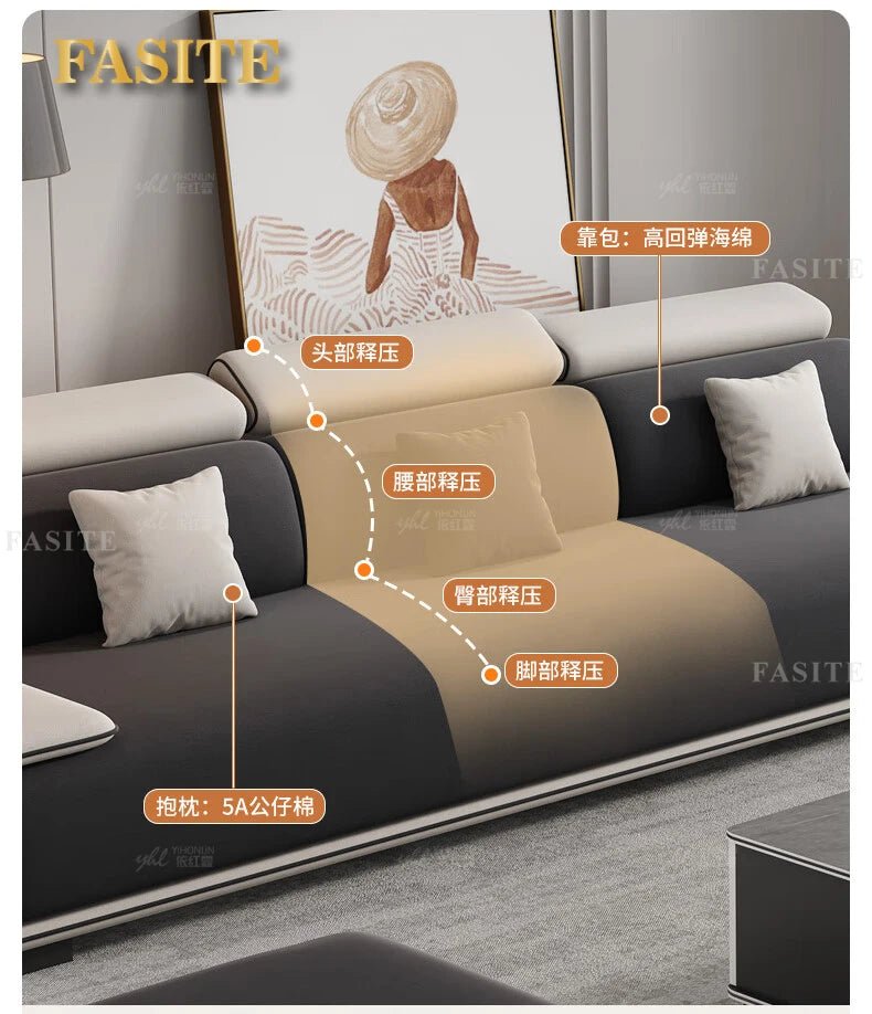 Practical  Sleeper Recliner Living Room Sofas Lazy Outdoor Italian Single Sofas Bedroom