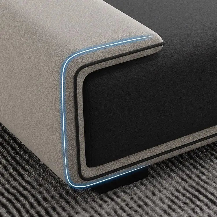 a55 Luxury Sectional Sofas Chaise Longue Bed Italian Modern Sofa Living Room Armchair Muebles Para El Hogar Home Furniture