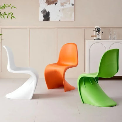 Sleek Ghost Chair with Clear Acrylic Backrest for Modern Living Room Decor Contemporary Living Room Relaxing Dining Chair