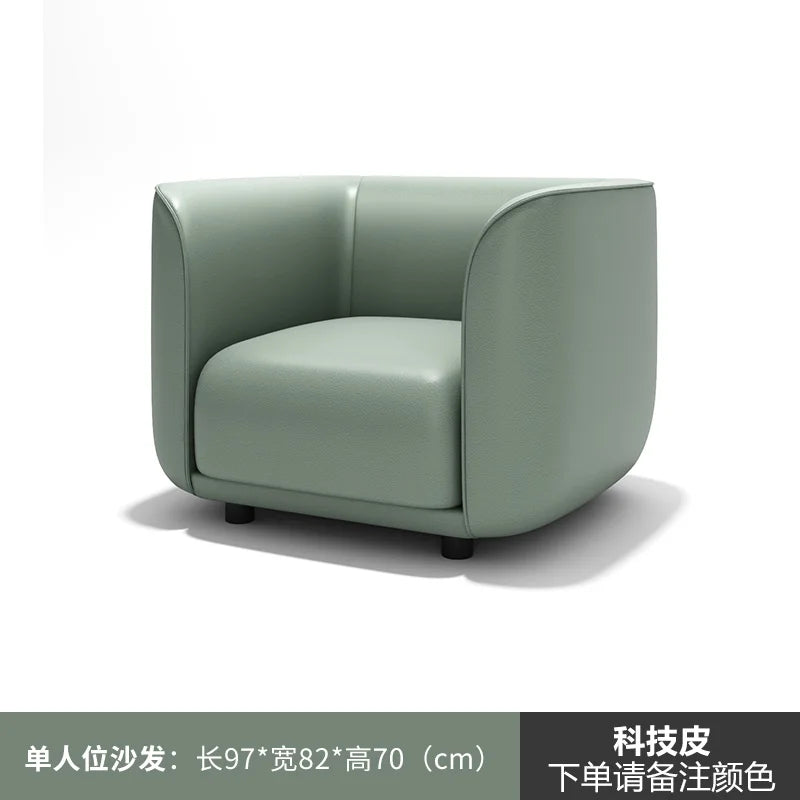 YXY Office Sofa Reception Business Negotiation casual Rest Area casual and fashionable Coffee Table Combination Set