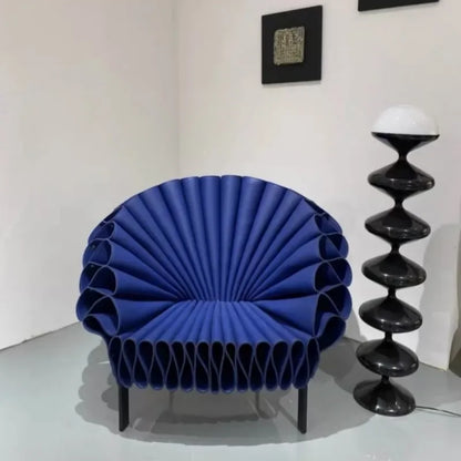 Nordic minimalist living room special-shaped single sofa chair