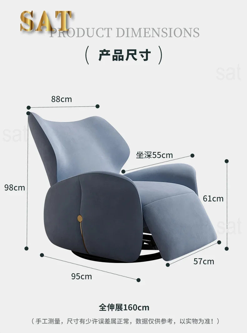 #sModern Living Room Sofa Fabric Pillows Velvet Floor Arm Recliner Sofas Lounge Single Luxury Moveis Para Casa Home Furniture