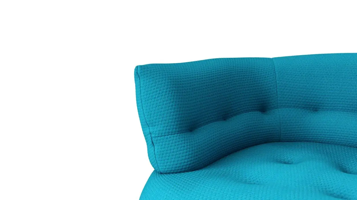 A Sofa Italian simple curved fabric sofa custom Foshan furniture