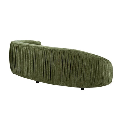 92.13 modern design curved sofa living room sofa, upholstered fabric 4-seat sofa