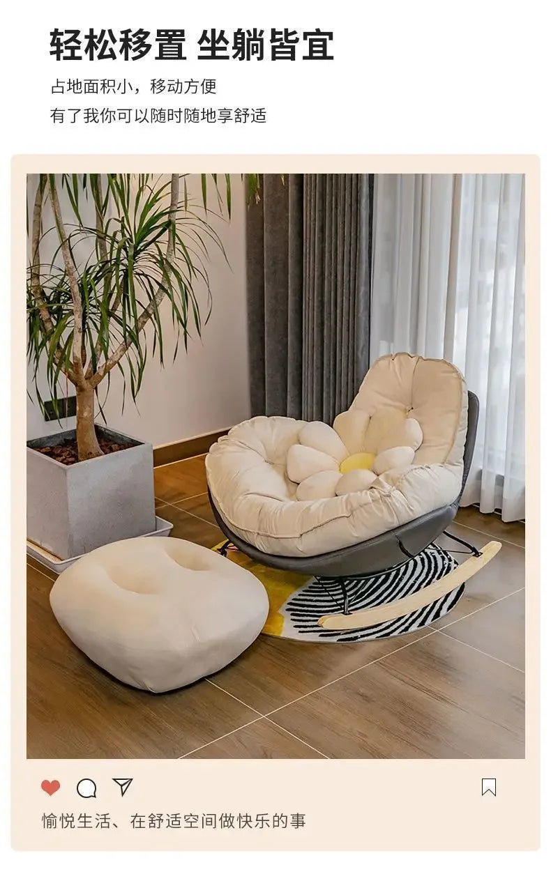 Relax Balcony Living Room Chairs Relax Nordic Luxury Tumbonas Girl Designer Chairs Vintage Ergonomic Fauteuil Salon Furniture