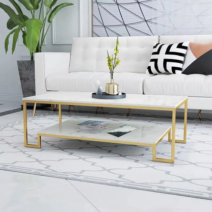 Office sofa Simple modern coffee table combination set Reception room Business meeting three-person sitting area sofa